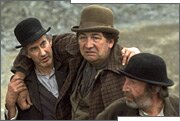 Estragon, Pozzo and Vladimir in Waiting for Godot